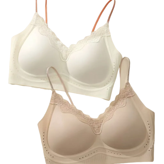 Wirefree Bra Comfort - KUCLUT Ultra Thin Seamless Bra Cooling