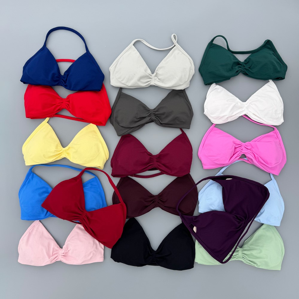 Strappy Bra Gym Top Women High - огляд і ціна Underwire Bra Padded