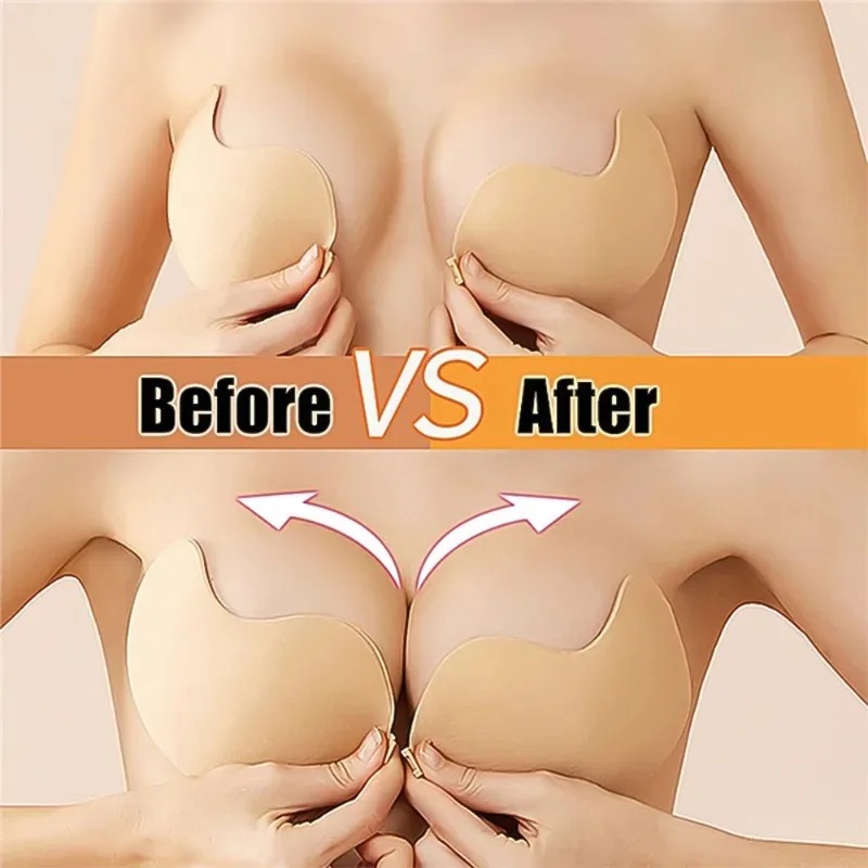 Invisible Strapless Adhesive S - огляд і ціна Push Up Bra Silicone