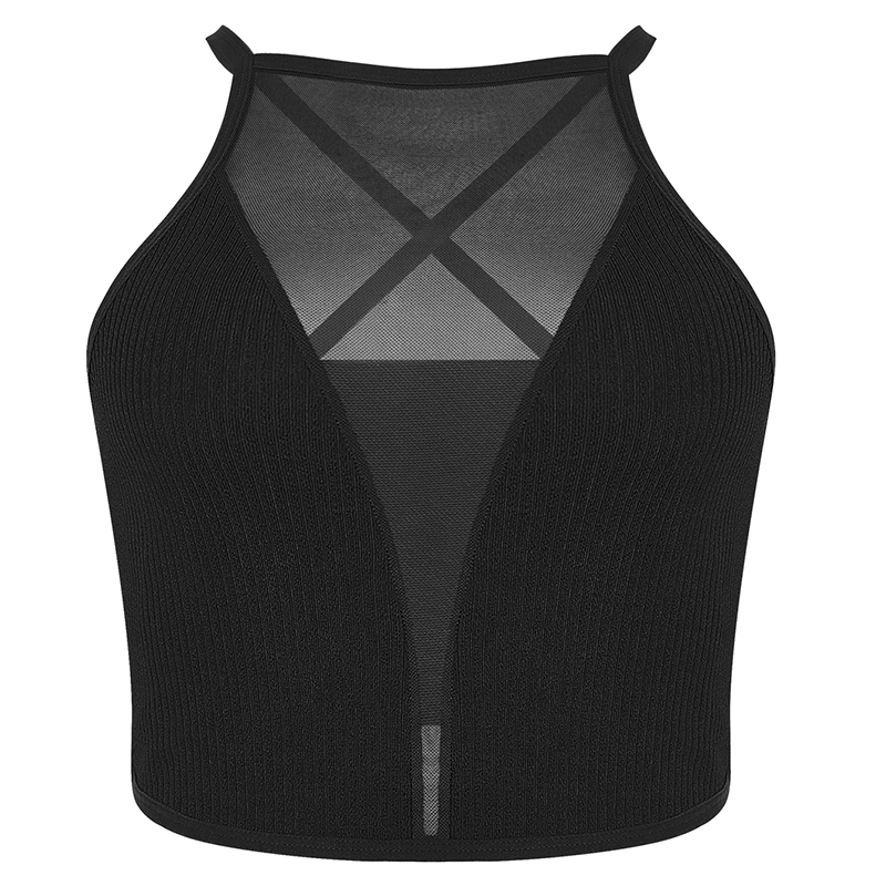 1pcs Sexy Mesh Camisole Crop T - огляд і ціна Sheer Mesh Bra