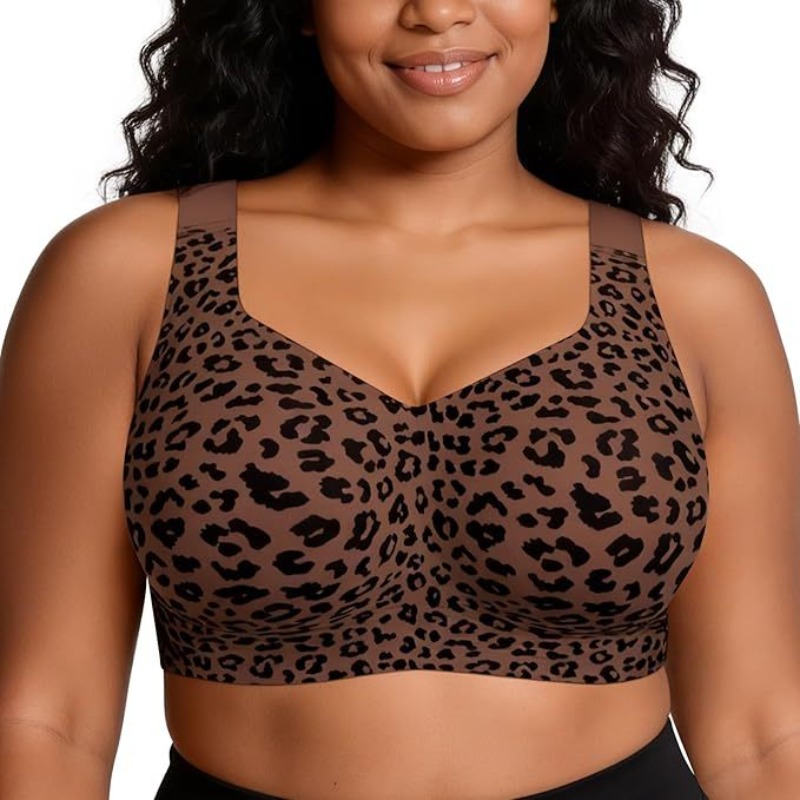 Leopard Jelly Bras No Underwir - огляд і ціна Underwire Bra Padded