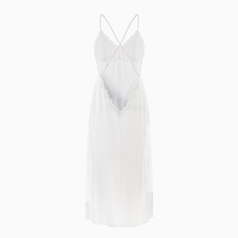 Bridal Satin Lace Robe Cami Sl - огляд і ціна Sheer Mesh Bra