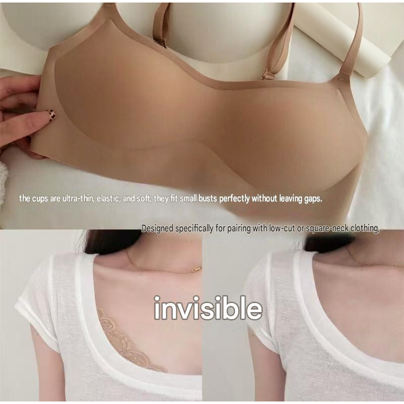 New Women Seamless Low-necked  - огляд і ціна Cotton Bra Everyday