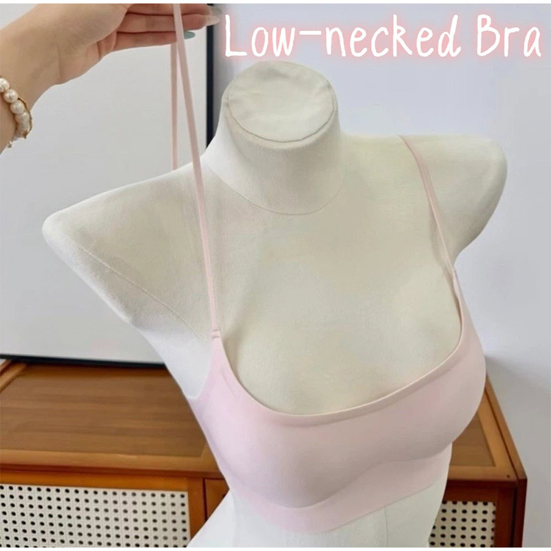 New Women Seamless Low-necked  - огляд і ціна Cotton Bra Everyday