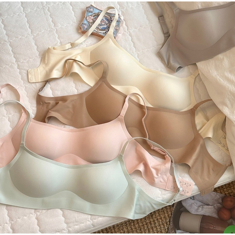 New Women Seamless Low-necked  - огляд і ціна Cotton Bra Everyday