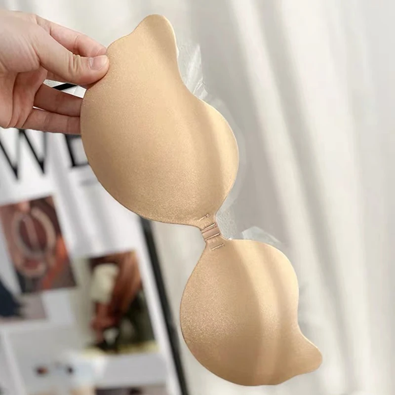 Reusable Adhesive Nipple Cover - огляд і ціна Push Up Bra Silicone